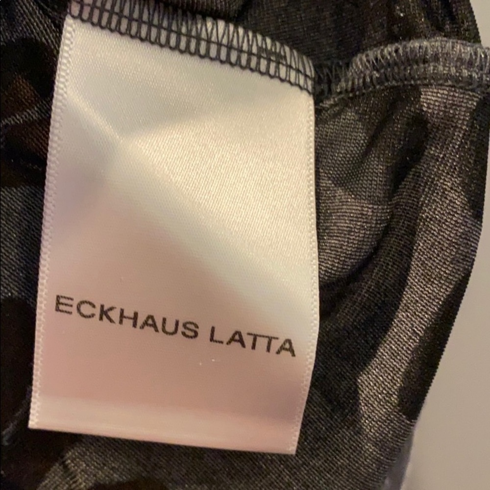 Eckhaus Latta burnout shrunken t shirt - Picture 7 of 9
